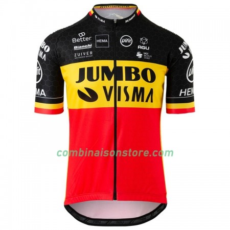 Maillot 2020 Team Jumbo-Visma Championnats de Belgique N001